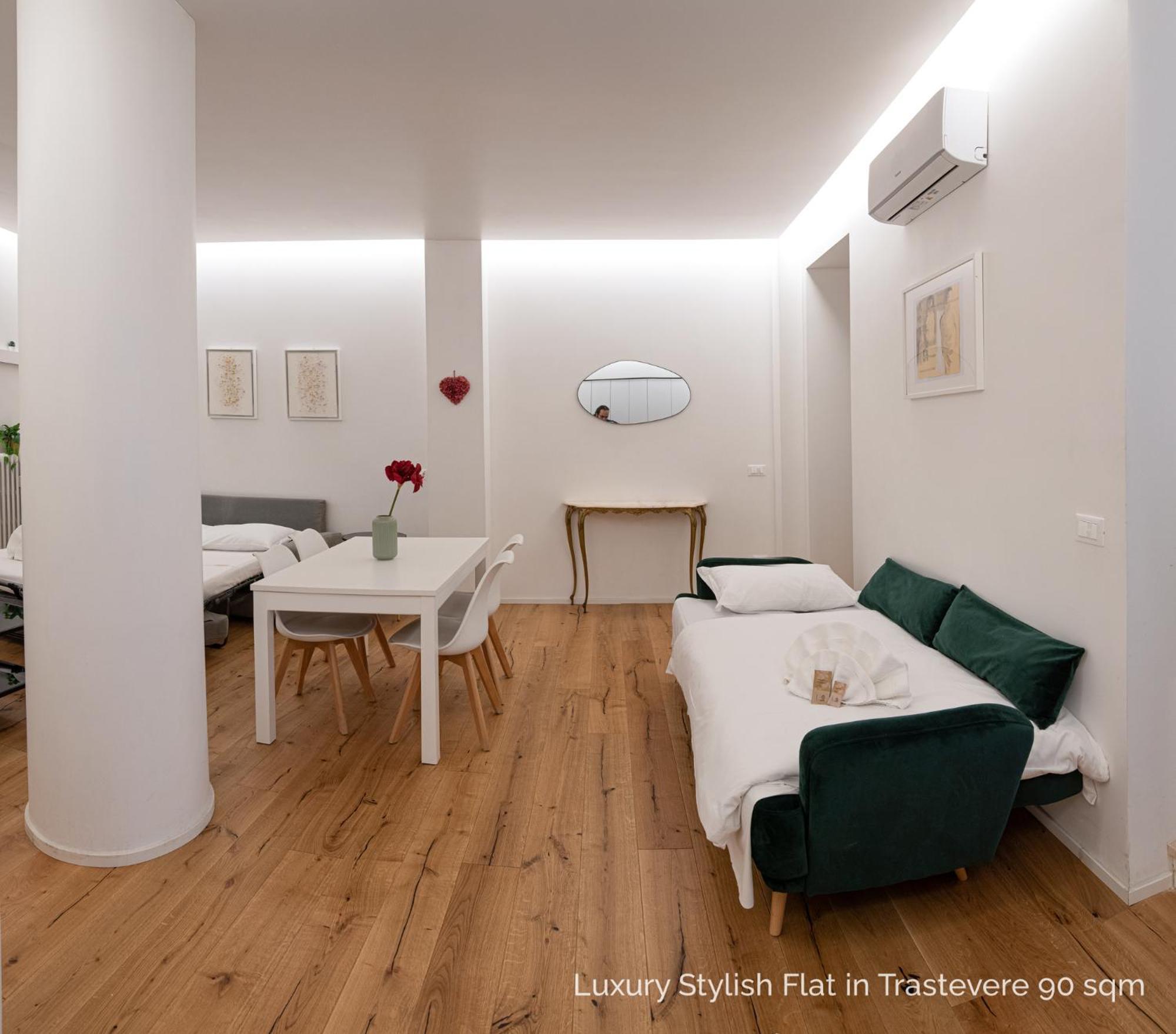 La Dolce Vita - Luxury Stylish Flats In Trastevere 70-90Sqm Roma Dış mekan fotoğraf