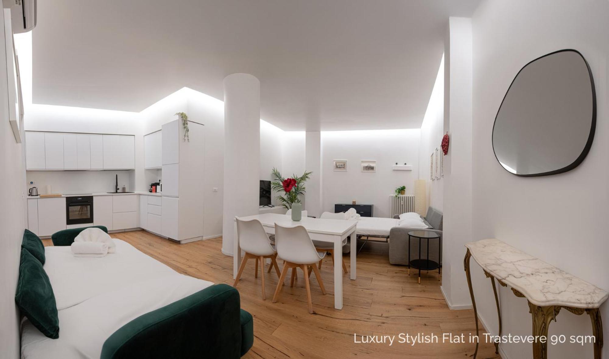 La Dolce Vita - Luxury Stylish Flats In Trastevere 70-90Sqm Roma Dış mekan fotoğraf