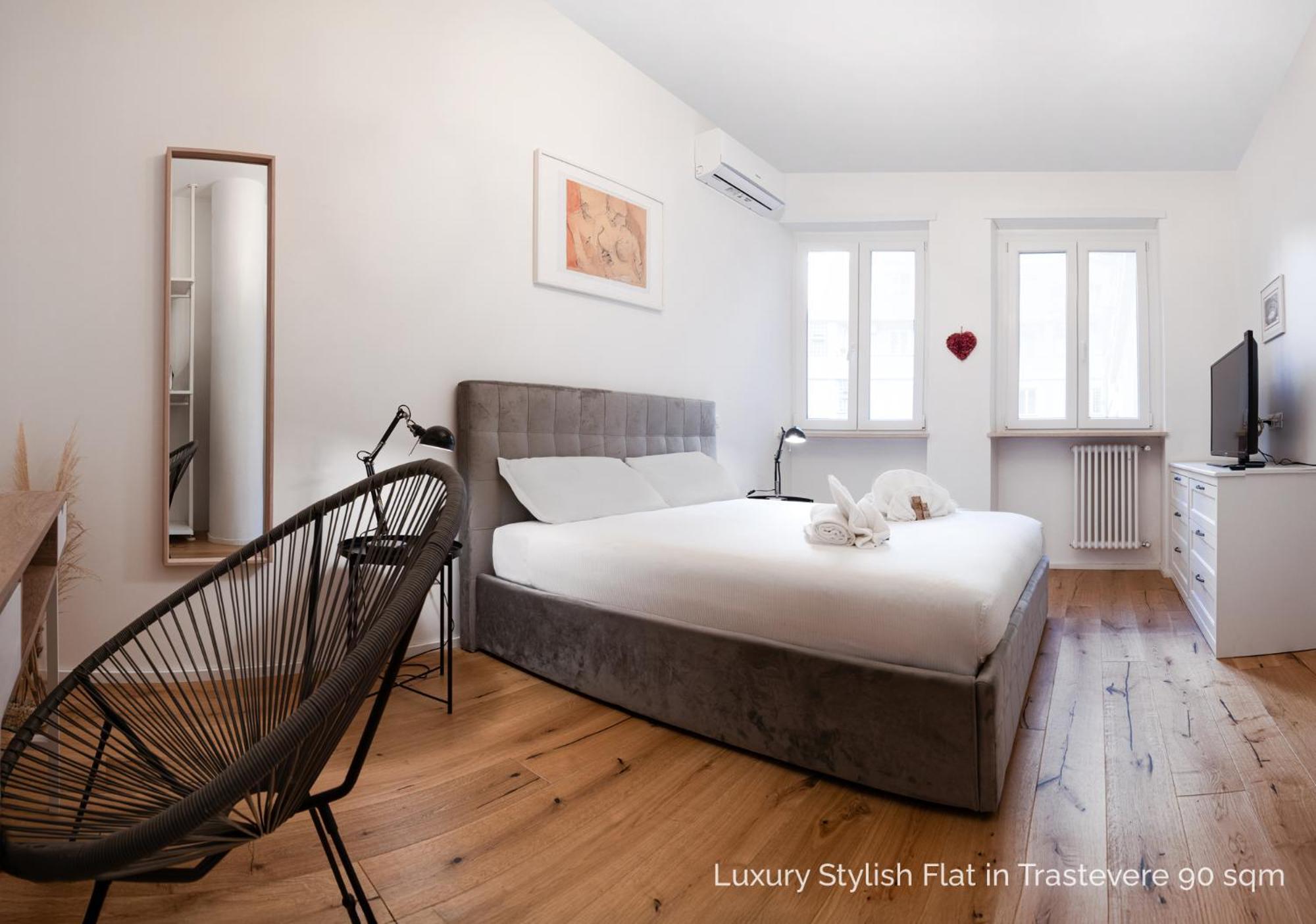 La Dolce Vita - Luxury Stylish Flats In Trastevere 70-90Sqm Roma Dış mekan fotoğraf