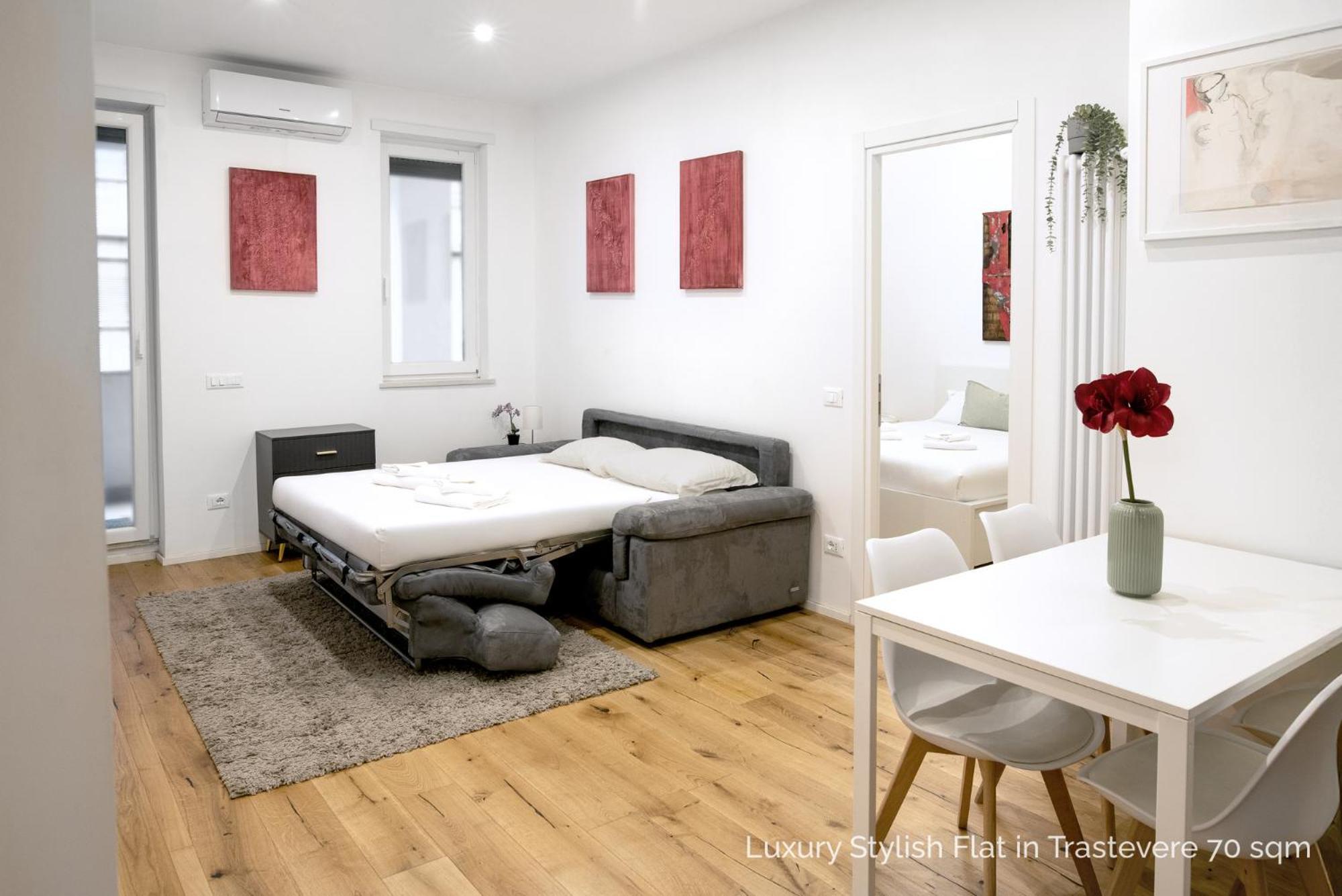 La Dolce Vita - Luxury Stylish Flats In Trastevere 70-90Sqm Roma Dış mekan fotoğraf