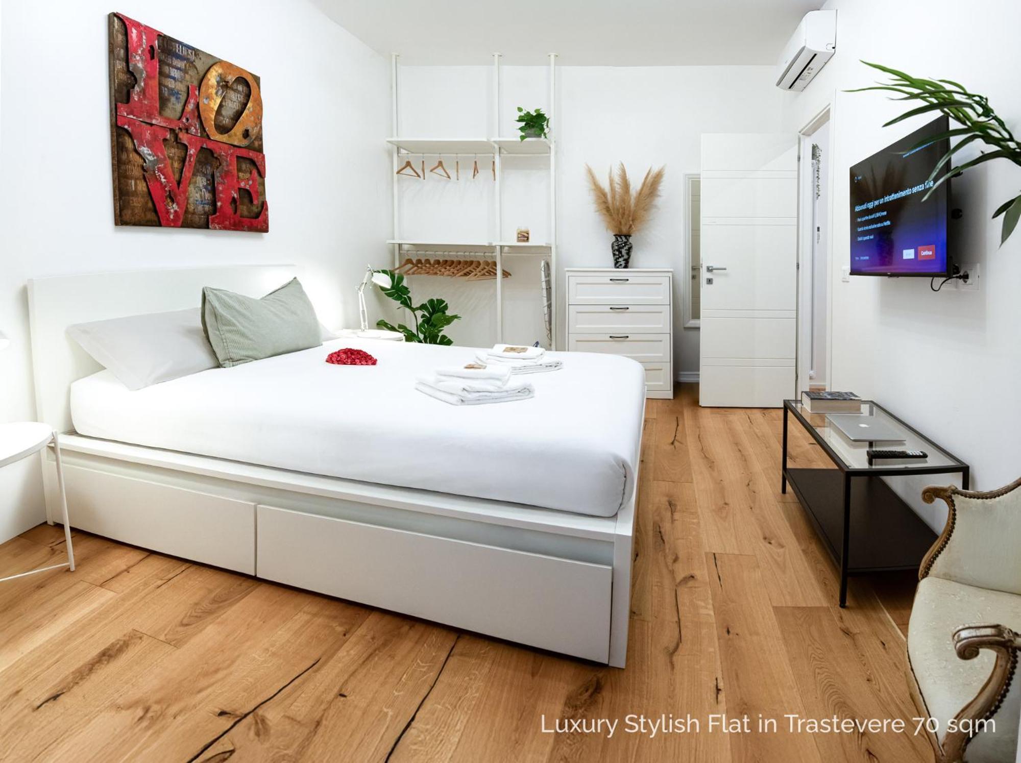 La Dolce Vita - Luxury Stylish Flats In Trastevere 70-90Sqm Roma Dış mekan fotoğraf