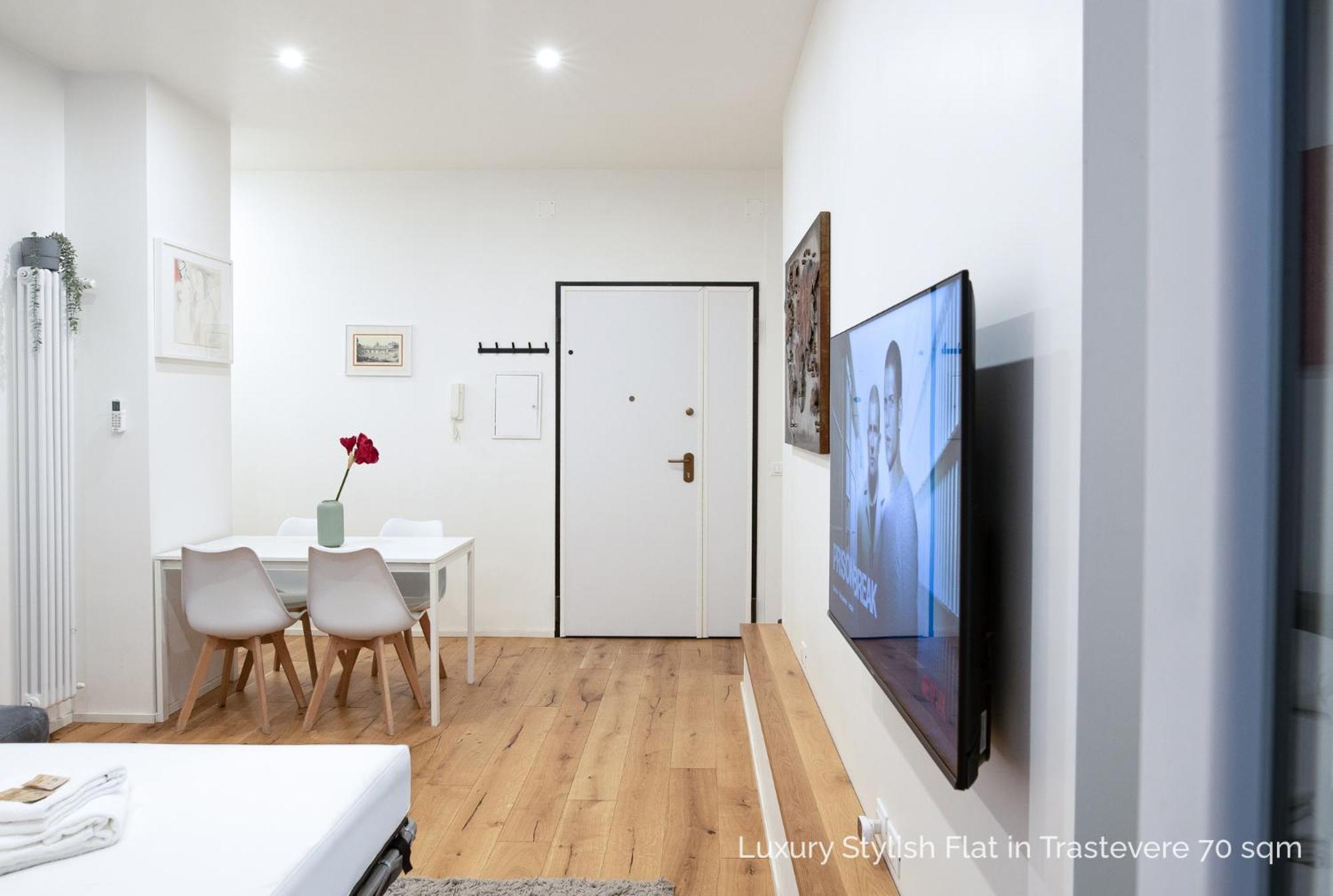La Dolce Vita - Luxury Stylish Flats In Trastevere 70-90Sqm Roma Dış mekan fotoğraf